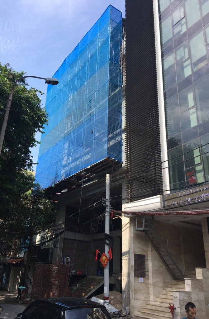 Mặt trước tòa nhà Gia Anh Building